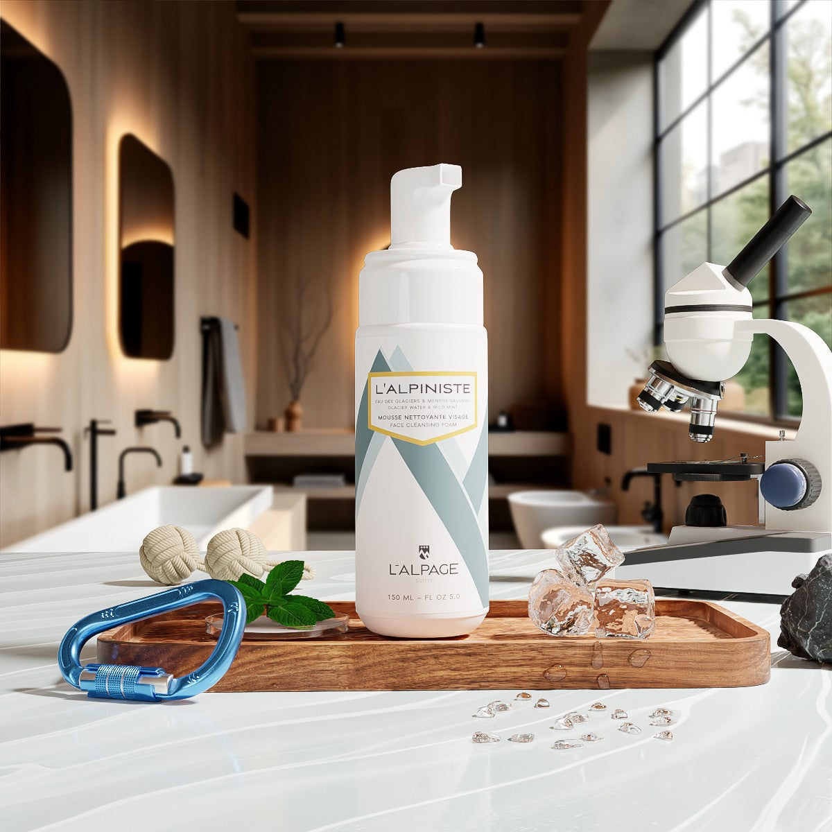 Mousse Nettoyante Visage L&