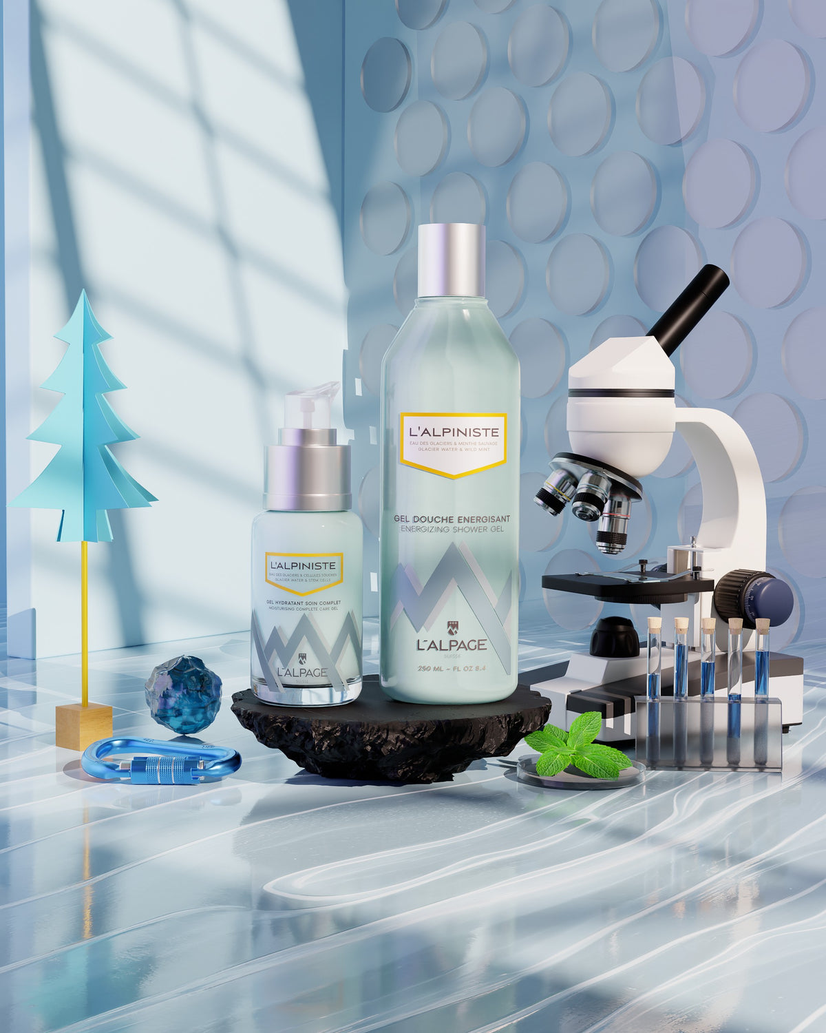 Geschenkset oder Geschenkbox: Duo Complete Feuchtigkeitspflegegel + Belebendes Duschgel <tc>L&