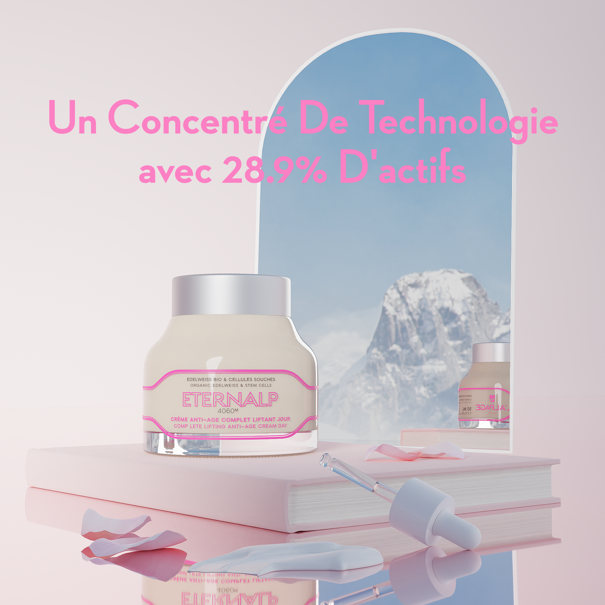 Crème Anti-Age Complet Liftant Jour Eternalp 4060m - L'ALPAGE Suisse