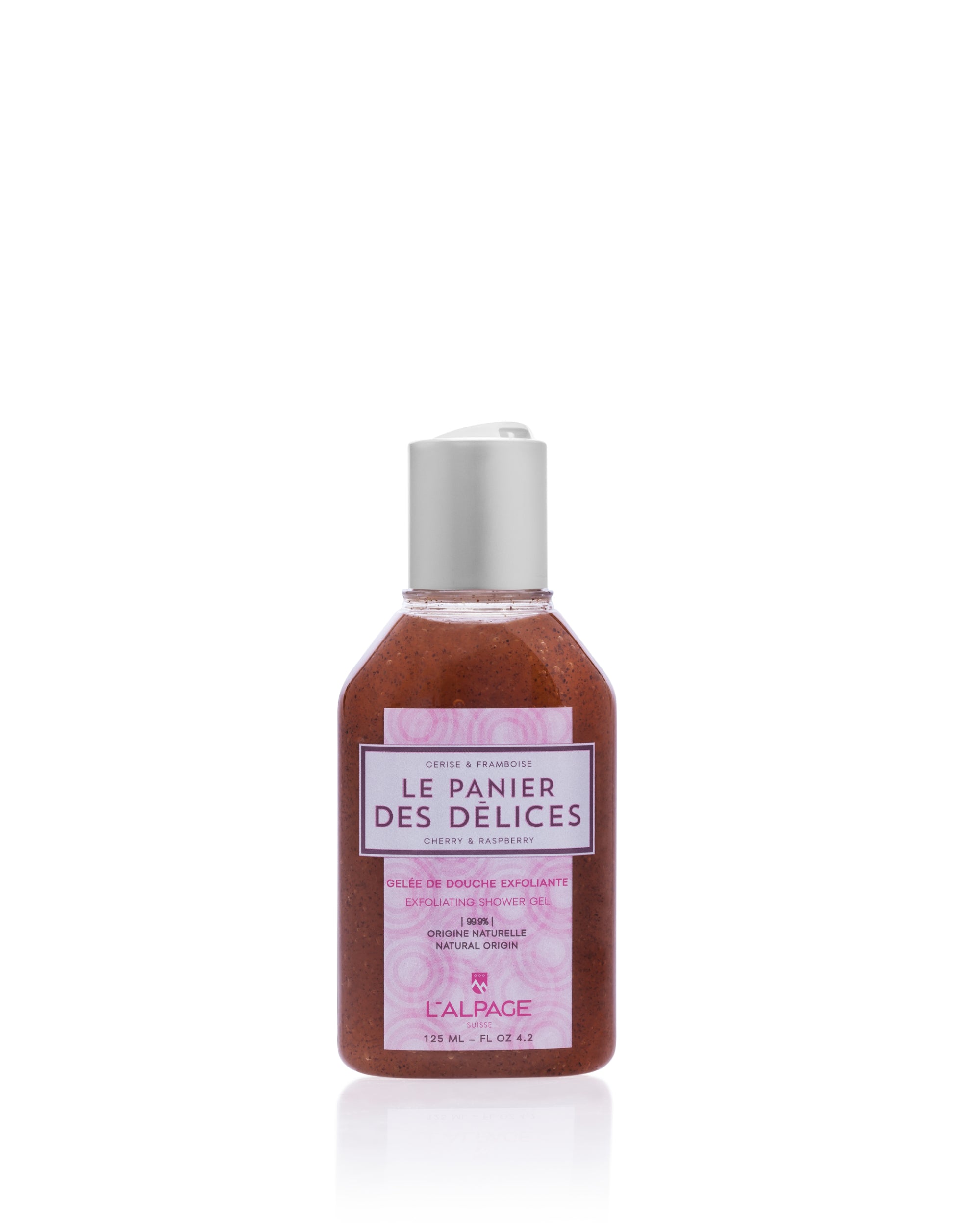 Gelée de Douche Exfoliante 125ml Le Panier des Délices - L&