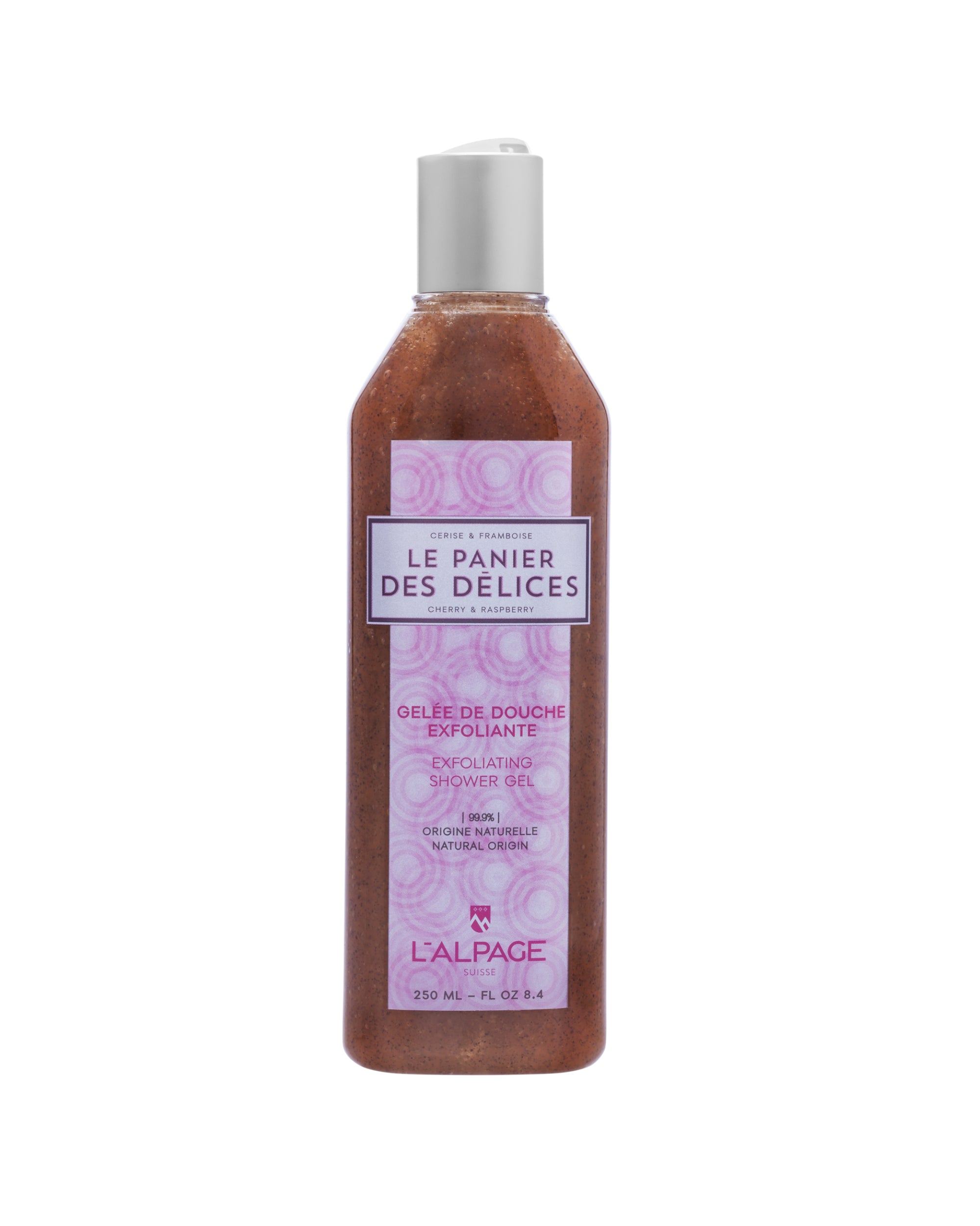 Gelée de Douche Exfoliante 250ml Le Panier des Délices - L&