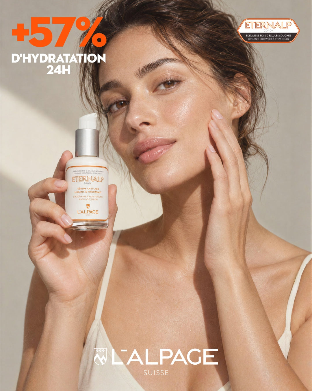 Sérum Anti-Age Lissant & Hydratant Eternalp 2040m – 30 ml – vue 3