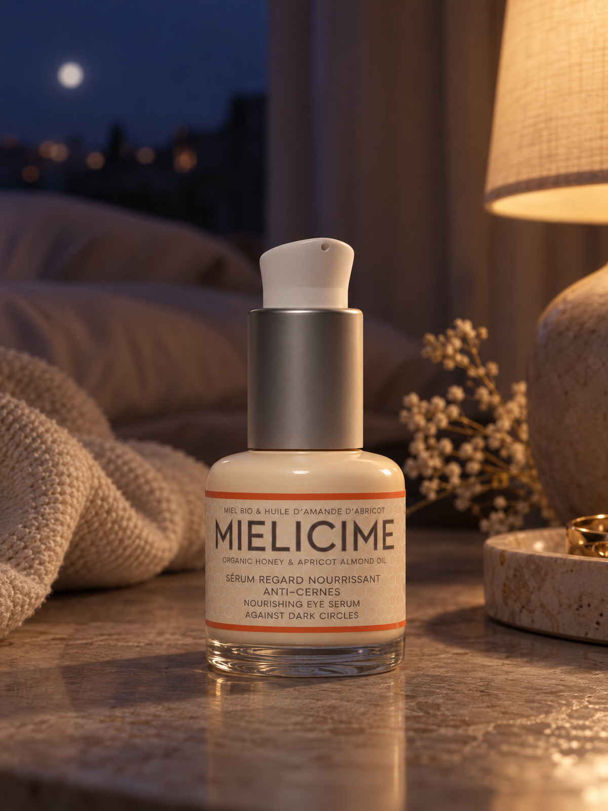 Nourishing Eye Serum Against Dark Circles Mielicime