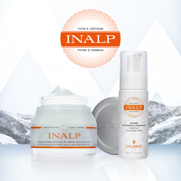 Coffret Cadeau Masque Visage 100ml + Mousse Nettoyante INALP - L&