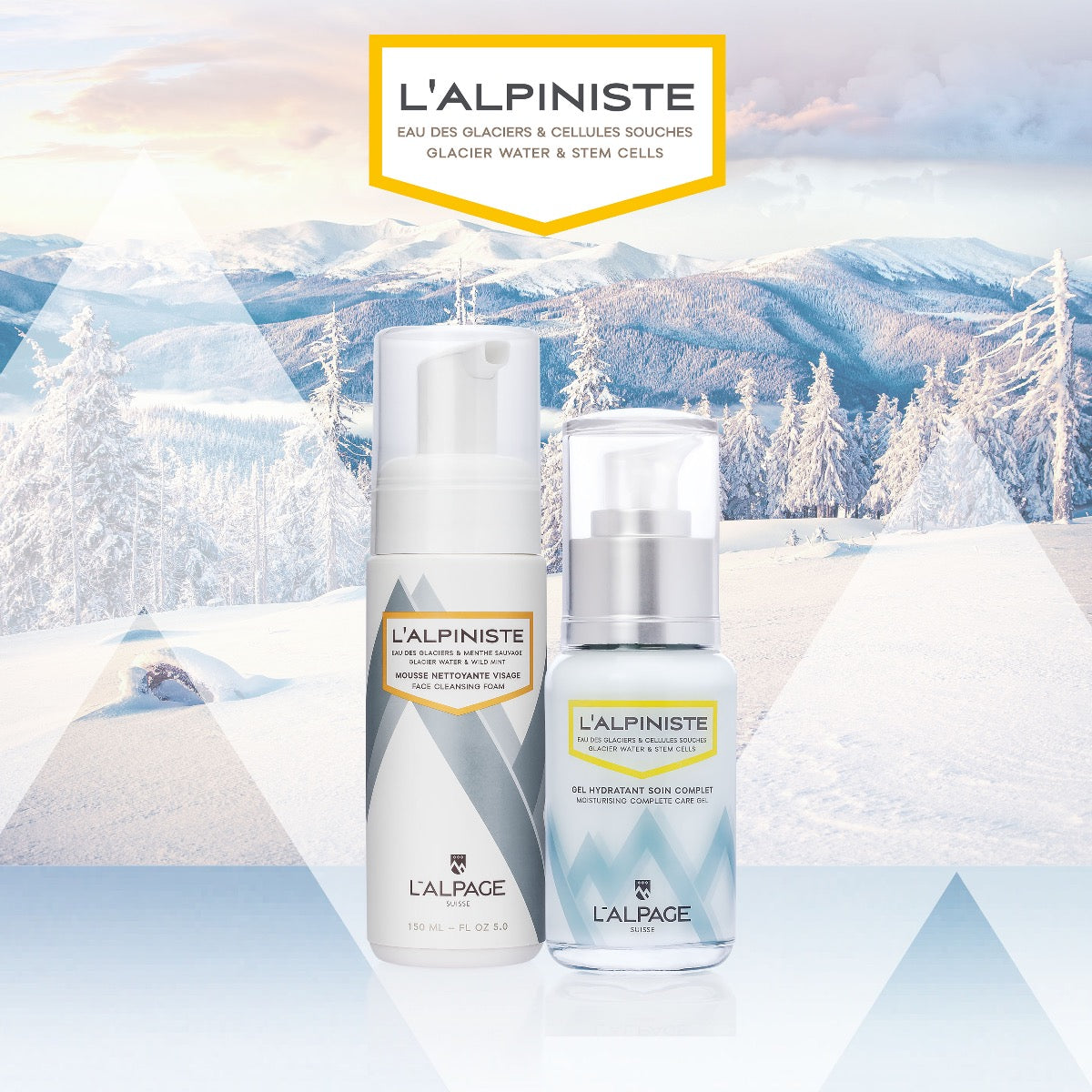Coffret Cadeau Gel Soin Complet Hydratant + Mousse Nettoyante L&