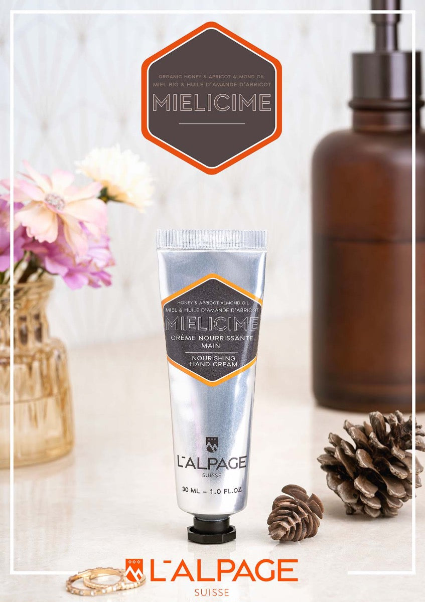 Coffret Cadeau / Set Crème Nourrissante + Sérum Nourrissant + Crème Main MIELICIME - L&