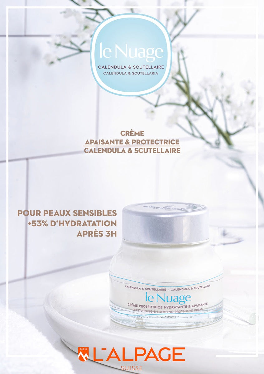 Set Coffret Crème Apaisante + Sérum Apaisant LE NUAGE - L&