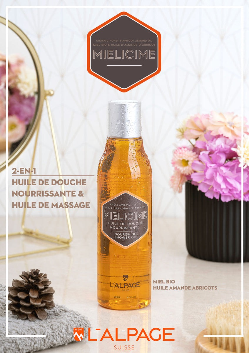 Huile de Douche Nourrissante Mielicime