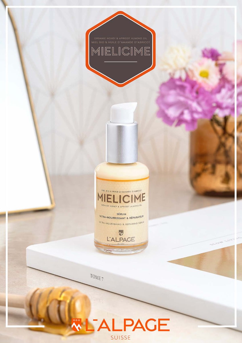 Coffret Cadeau / Set Crème Nourrissante + Sérum Nourrissant + Crème Main MIELICIME - L&