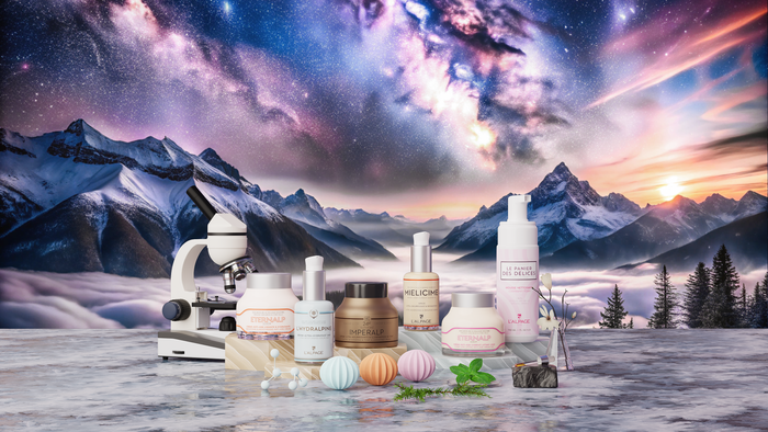 L'ALPAGE Suisse Collection de produits cosmétique et soin visage anti-age suisse