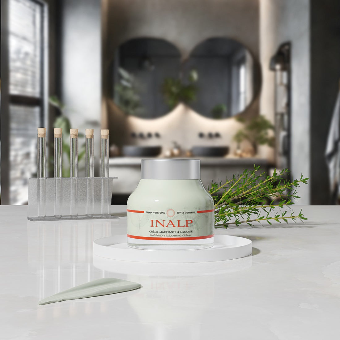 Crème Matifiante &amp; Lissante Inalp