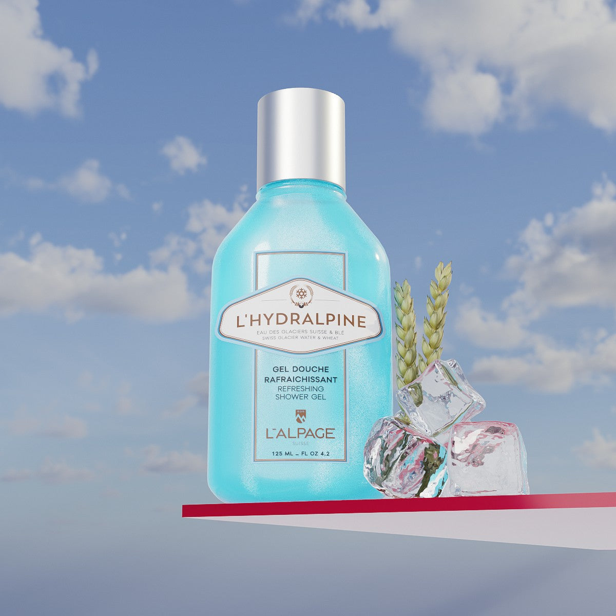 Erfrischendes Duschgel 125 ml Hydralpine 