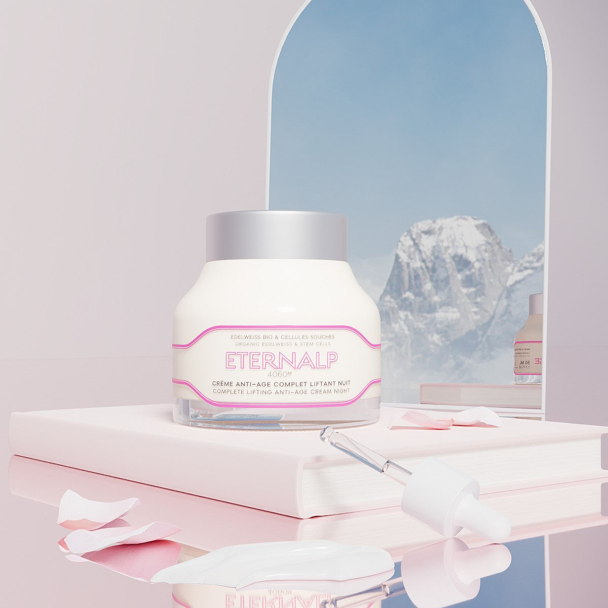 Anti Age Lifting-Nachtcreme Komplettpflege Eternalp 4060m