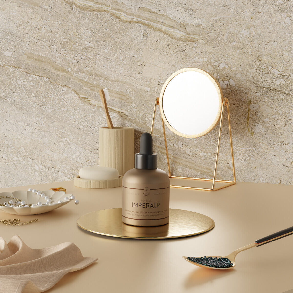 Sérum Ultra-Nourrissant &amp; Illuminateur de teint Imperalp