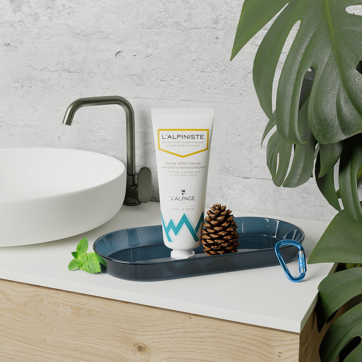 Beruhigender Aftershave-Balsam &amp;  Erfrischend <tc>L&