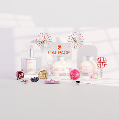 Set ou Coffret Cadeau Trio Crème Anti-Age Liftant Jou 50ml &amp; Crème Nuit 50ml &amp; Sérum Anti-Age Collagène Lissant &amp; Liftant Eternalp 4060m