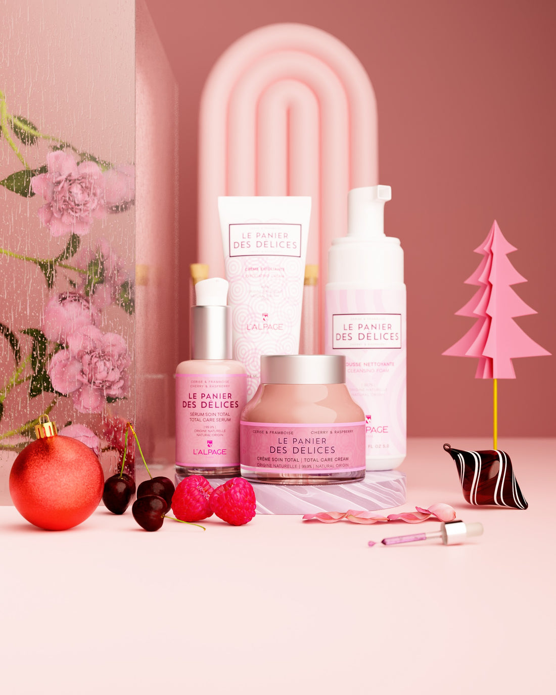 Set ou Coffret Cadeau Ultimate QUATRO Crème Soin Total + Sérum Soin Total + Crème Exfoliante LE PANIER DES Délices