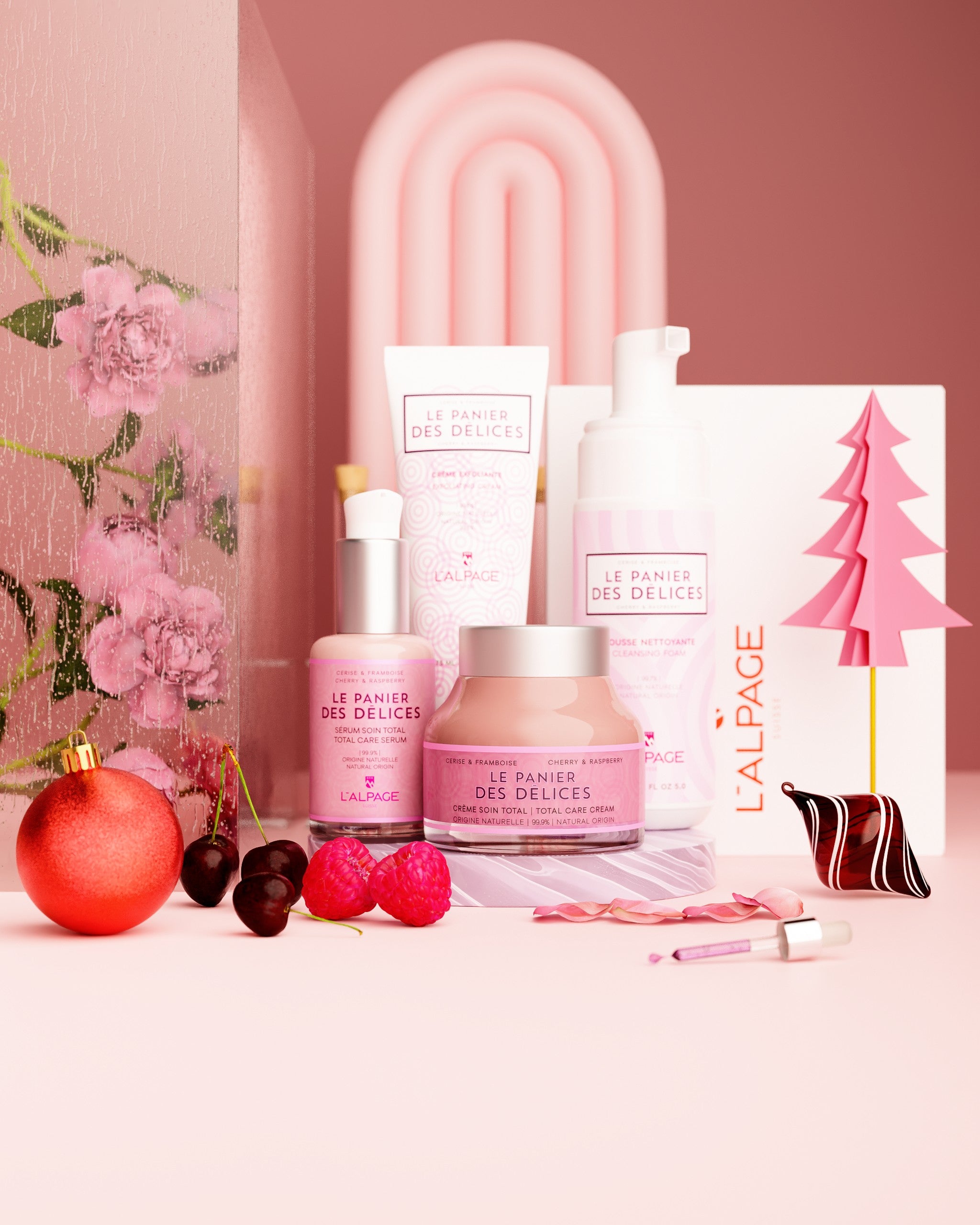 Set oder Geschenkbox Ultimate QUATRO Totalpflege-Creme + Totalpflege-Serum + Peeling-Creme &lt;tc&gt;Le Panier des Délices&lt;/tc&gt;