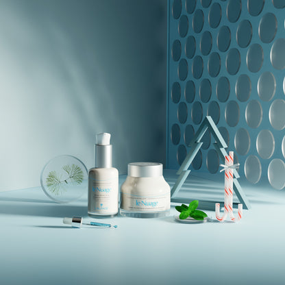 Set ou Coffret Cadeau DUO Crème Apaisante + Sérum Apaisant LE NUAGE