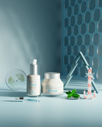 Set ou Coffret Cadeau DUO Crème Apaisante + Sérum Apaisant LE NUAGE