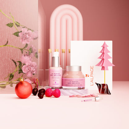 Set ou Coffret Cadeau Soin DUO Crème Soin Total + Sérum Soin Total LE PANIER DES Délices