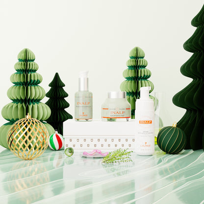 Set or Gift Box Mattifying and Smoothing Cream + Mattifying and Smoothing Serum + Cleansing Foam &lt;tc&gt;Inalp&lt;/tc&gt;