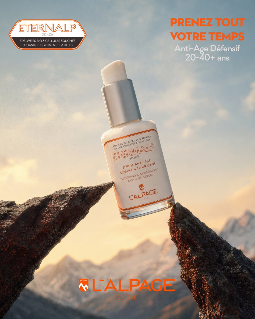 Sérum Anti-Age Lissant &amp; Hydratant Eternalp 2040m