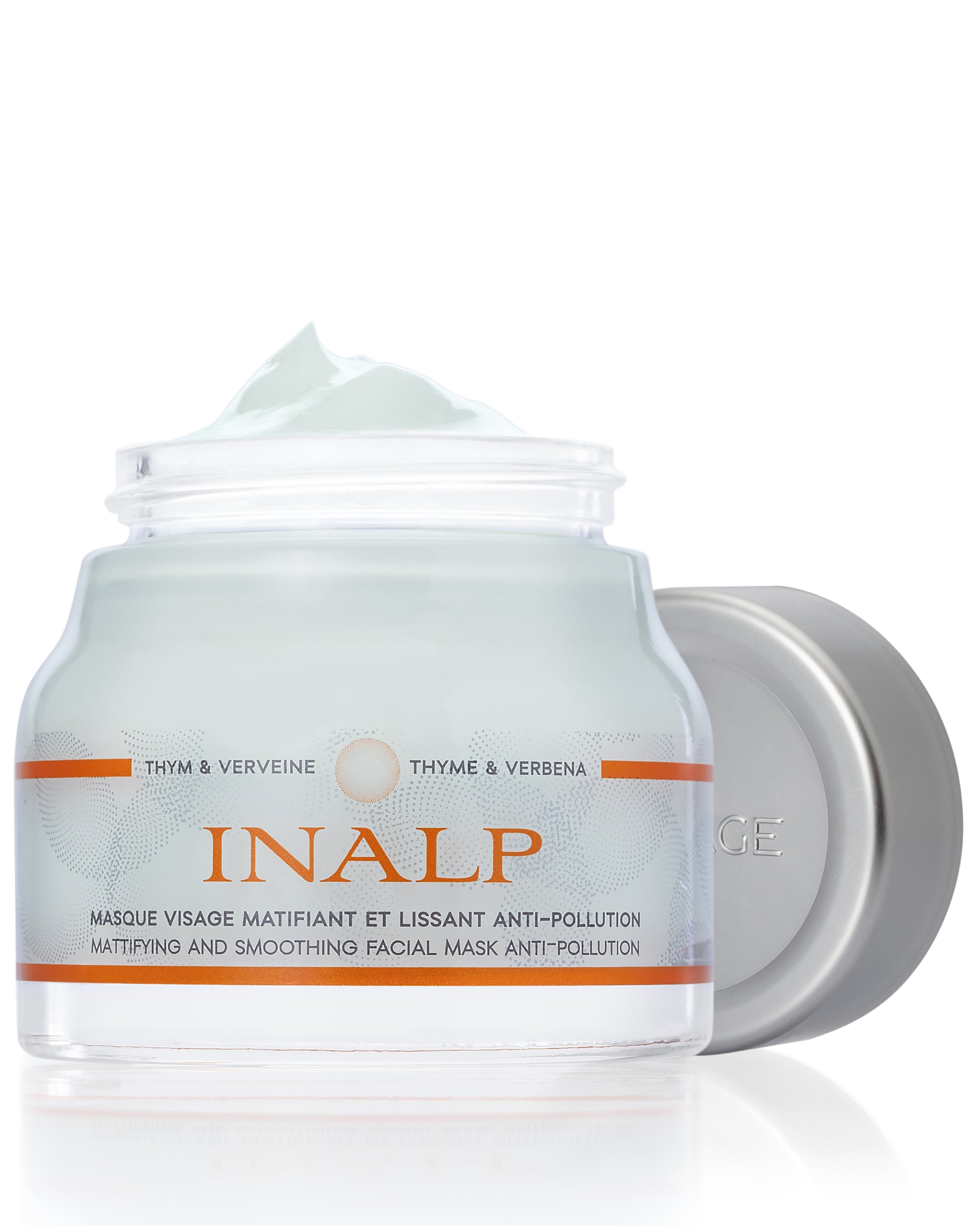 Masque Visage Matifiant &amp; Lissant Anti-Pollution Inalp - L&