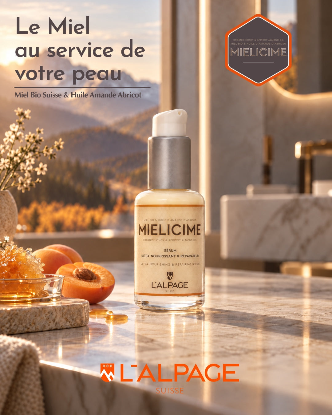 Sérum Ultra-Nourrissant &amp; Réparateur Mielicime