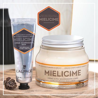 Coffret Cadeau / Set Crème Corps 200ml + Crème Main Mielicime - L&