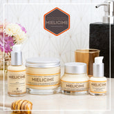 Coffret Cadeau Crème Nourrissante + Sérum Nourrissant + Sérum Anti-Cerne + Beurre Masque Visage Mielicime Visage - L&
