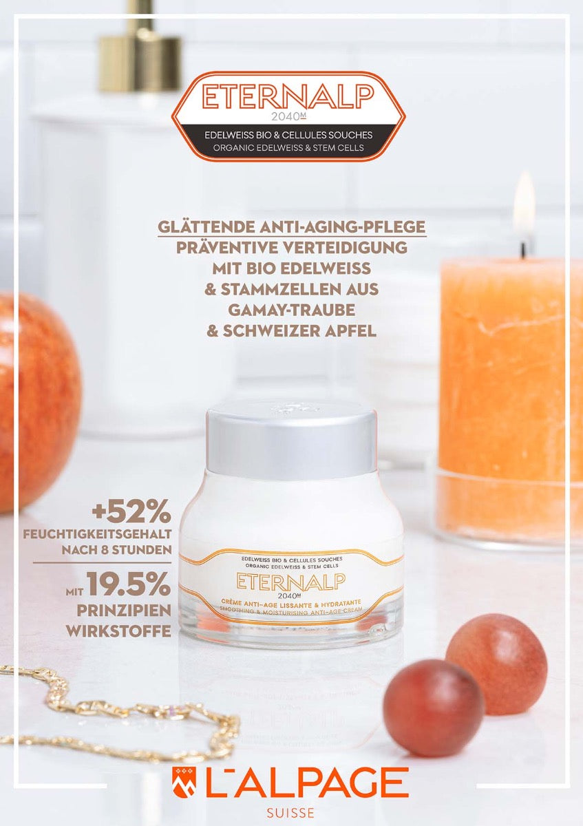 Coffret Cadeau Crème Anti-Age + Sérum Anti-Age + Gel Contour des Yeux Anti-Age ETERNALP 2040m - L&