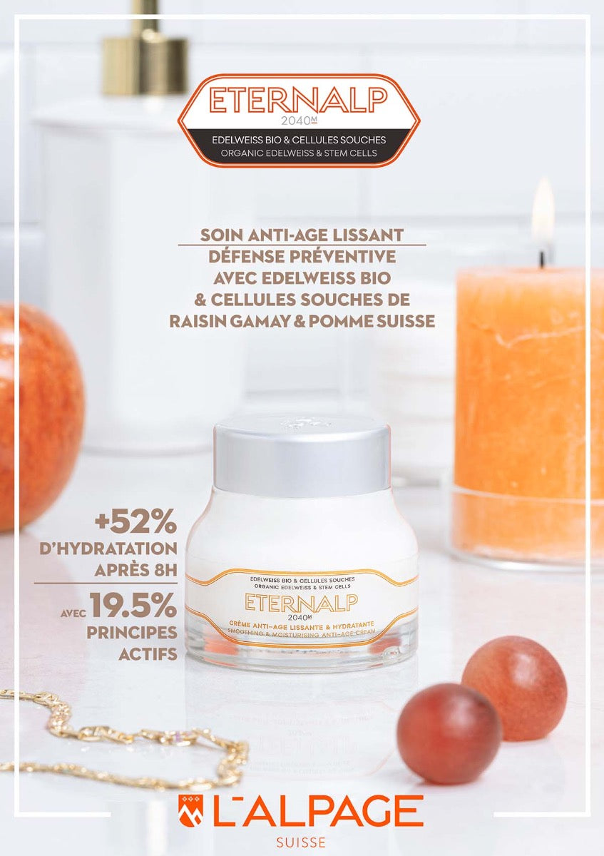 Coffret Cadeau Crème Anti-Age + Sérum Anti-Age + Gel Contour des Yeux Anti-Age ETERNALP 2040m - L&