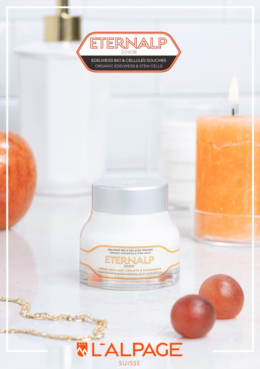 Coffret Cadeau Crème Anti-Age + Sérum Anti-Age + Gel Contour des Yeux Anti-Age ETERNALP 2040m - L&