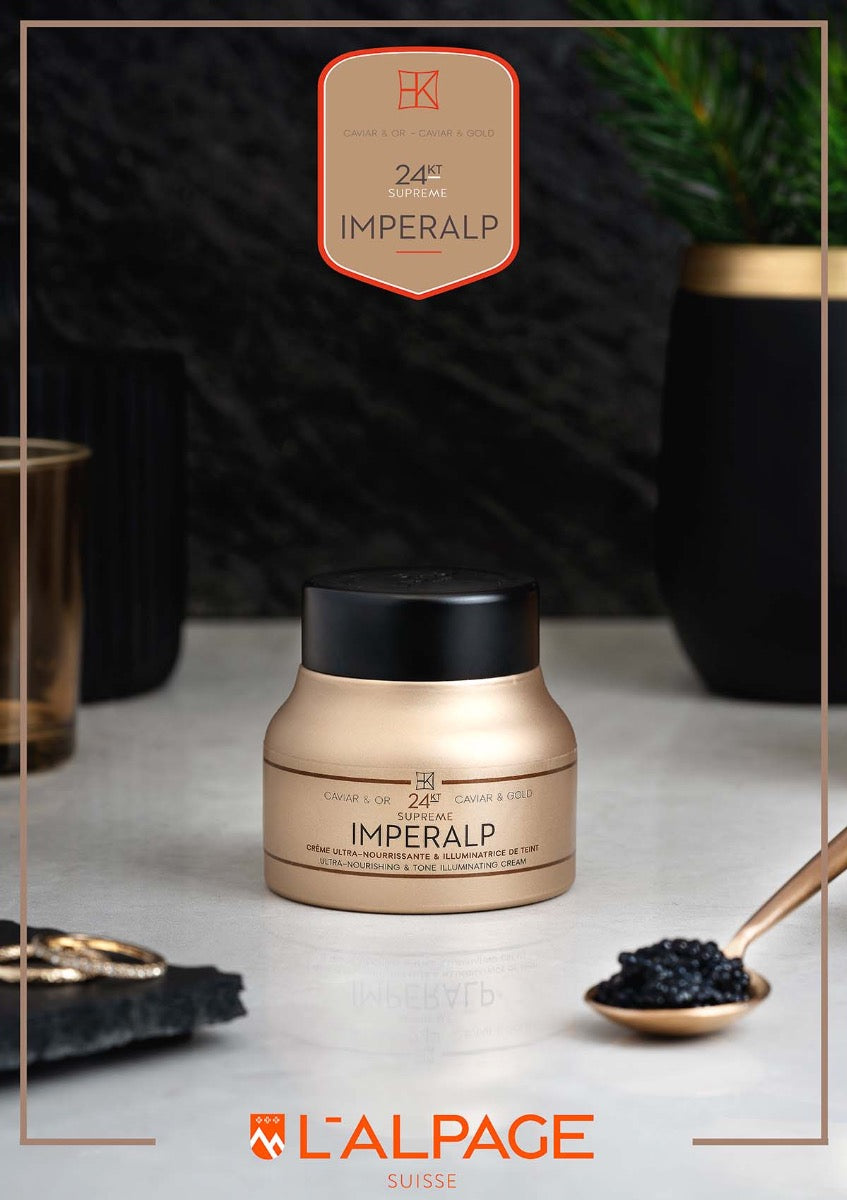 Crème Ultra-Nourrissante &amp; Illuminatrice de teint Imperalp - L&