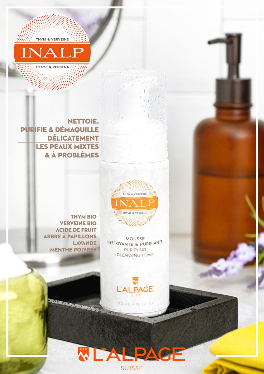 Mousse Nettoyante &amp; Purifiante Inalp