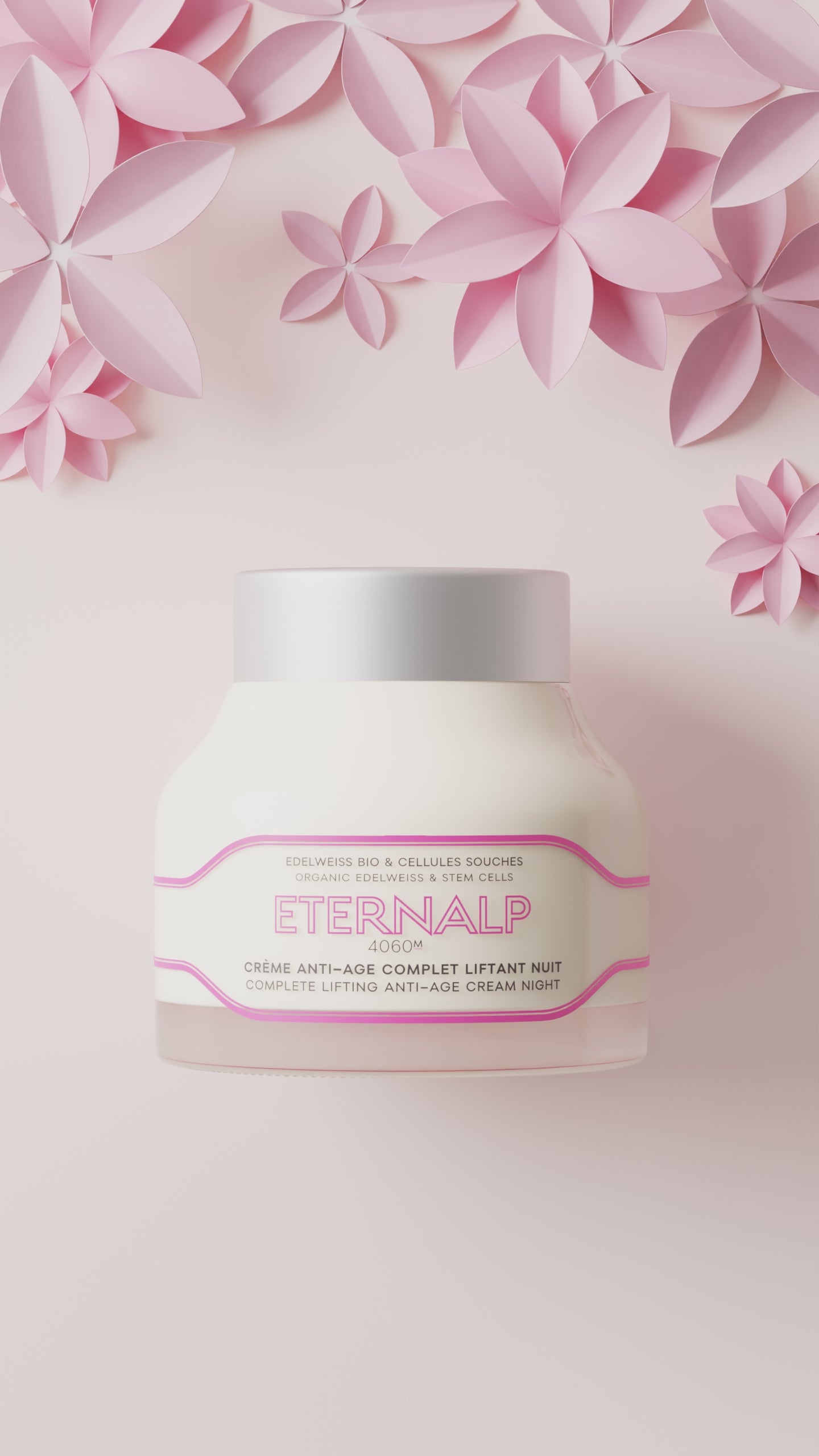 Anti Age Lifting-Nachtcreme Komplettpflege Eternalp 4060m