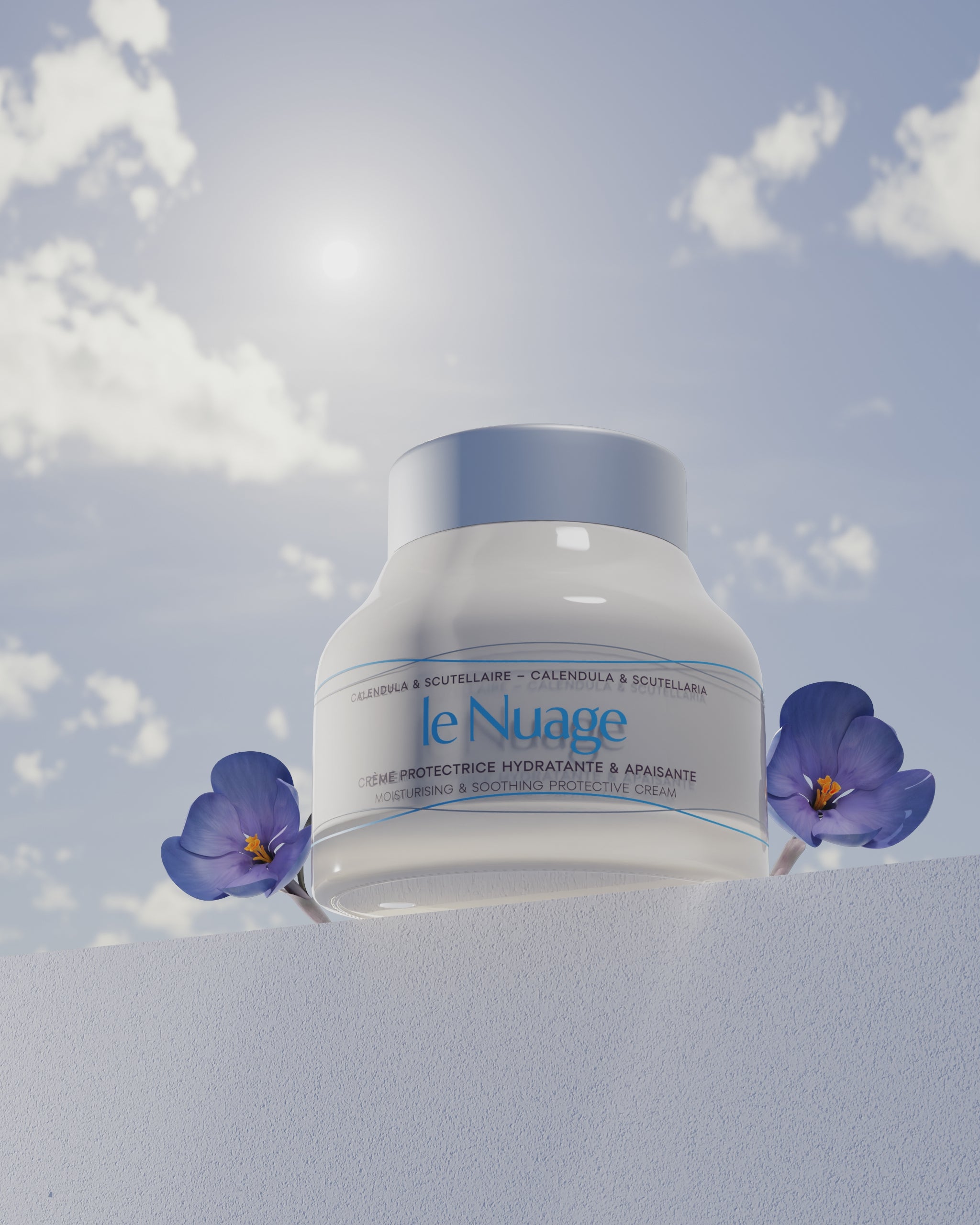 Crème Protectrice Hydratante &amp; Apaisante Le Nuage - Cabine