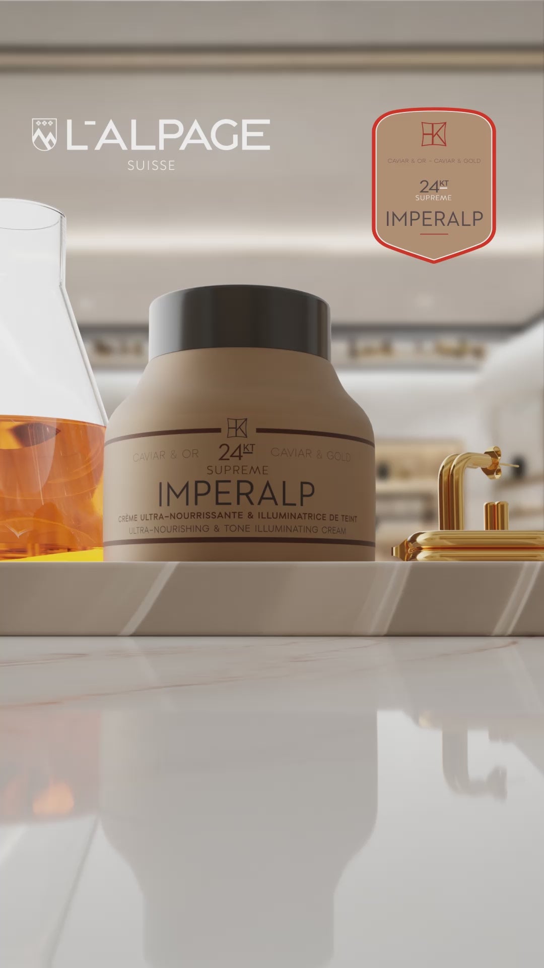 Ultra-pflegende Creme für einen strahlenden Teint Imperalp