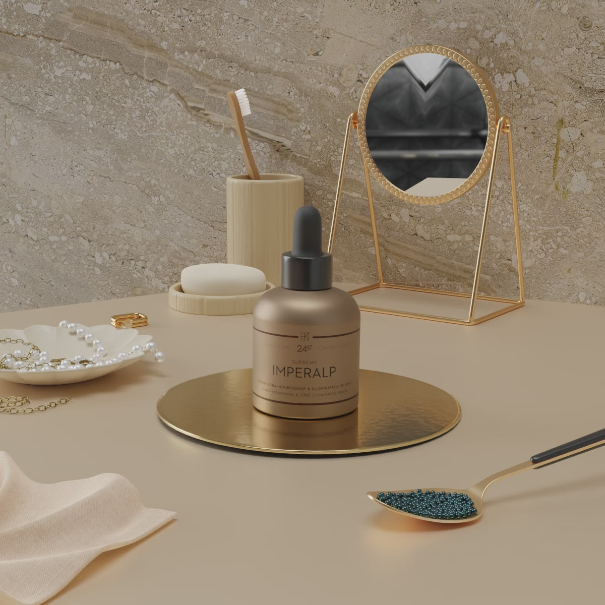 Sérum Ultra-Nourrissant &amp; Illuminateur de teint Imperalp