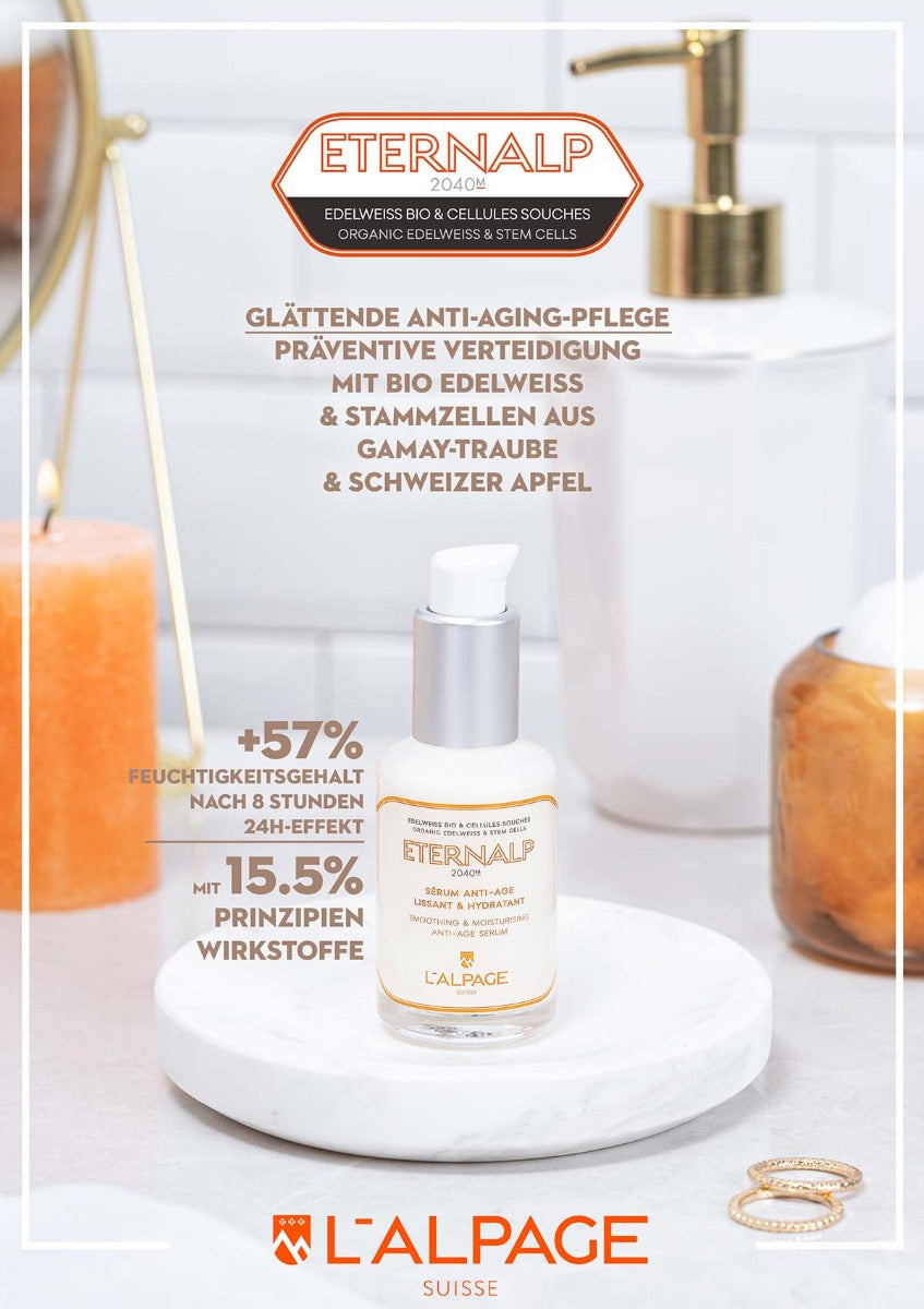 Coffret Cadeau Crème Anti-Age + Sérum Anti-Age + Gel Contour des Yeux Anti-Age ETERNALP 2040m - L&