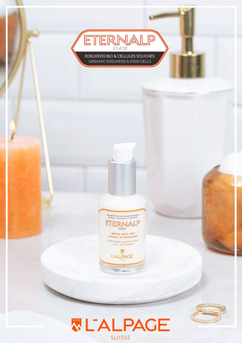 Coffret Cadeau Crème Anti-Age + Sérum Anti-Age + Gel Contour des Yeux Anti-Age ETERNALP 2040m - L&