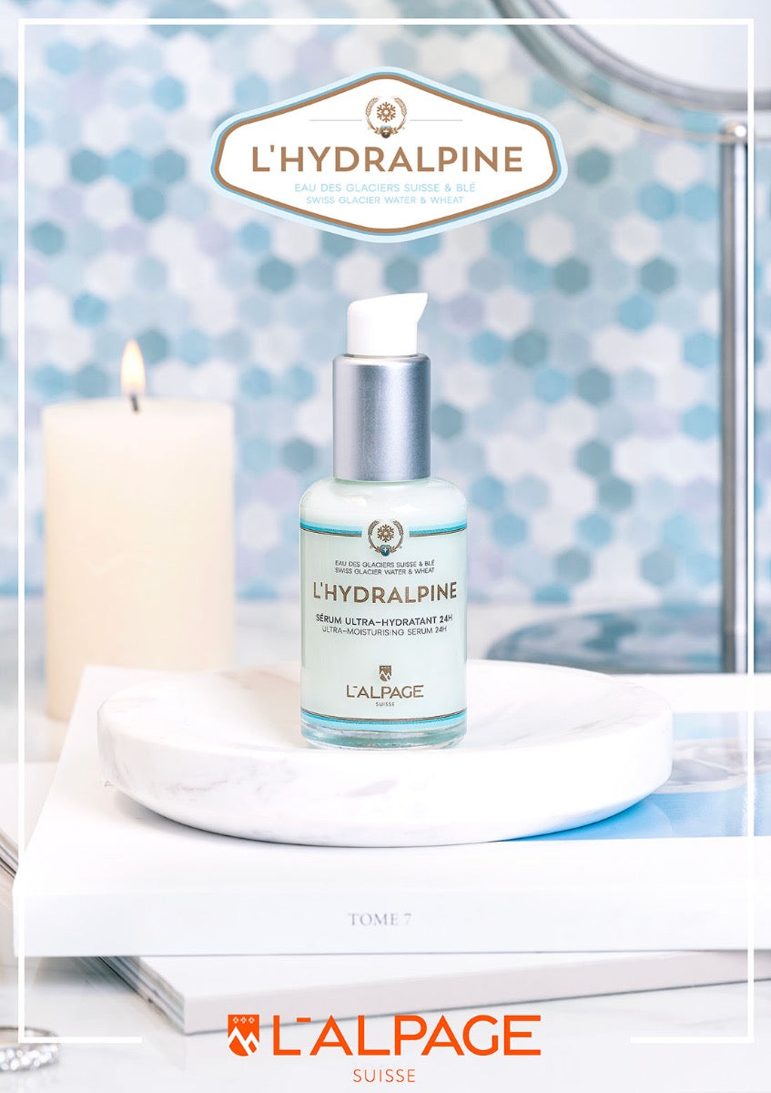 Coffret Cadeau Crème Visage Hydratante 24h + Sérum Visage Hydratante 24h + Crème Main L&