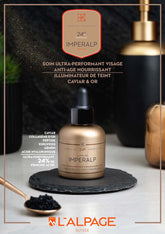 Coffret Cadeau Crème Caviar & Or + Sérum Caviar & Or Imperalp - L&